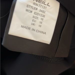 Kids slim wetsuit, size 10